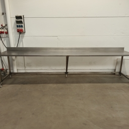 Mobile s/s table - 375x70x102cm